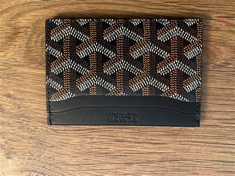 goyard passport holder price|goyard card holder khaki.